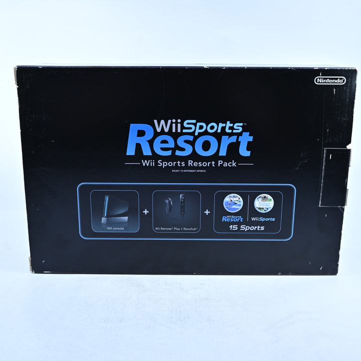 UNUSED! Wii Sports Resort Pack - Black - Nintendo Wii Boxed Console - AUS PAL
