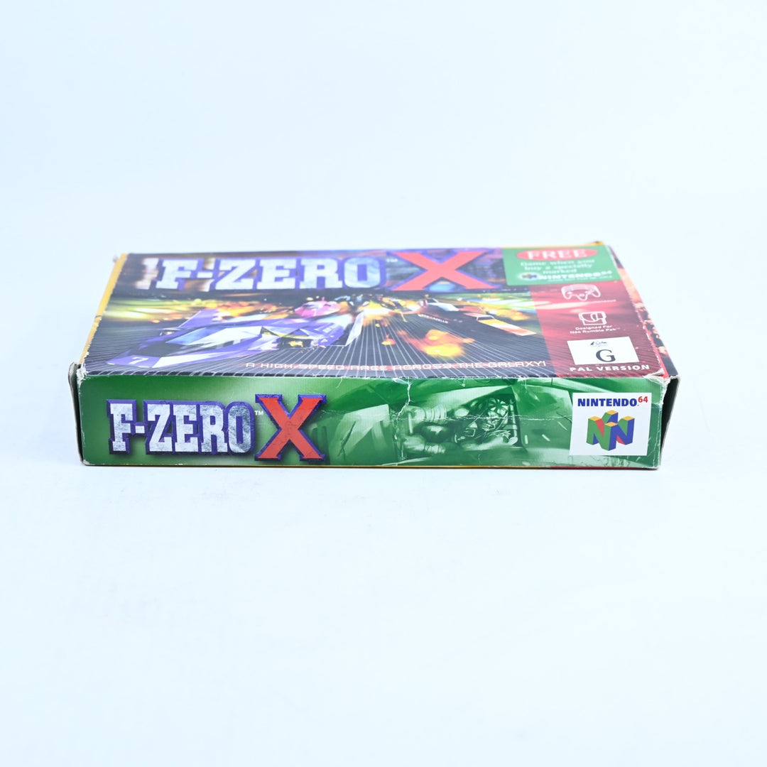 F-Zero X - N64 / Nintendo 64 Boxed Game - PAL - FREE POST!