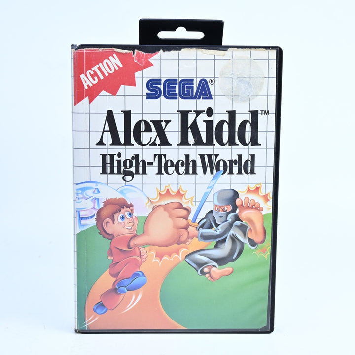 Alex Kidd: High-Tech World - Sega Master System Game - No Manual - PAL
