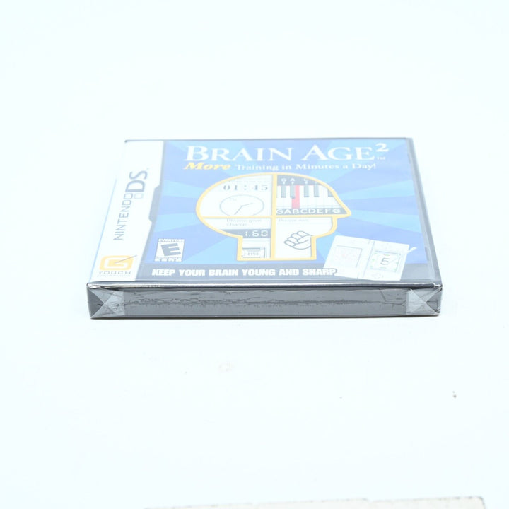 Brain Age 2 More Training Minutes in a Day SEALED - Nintendo DS Game