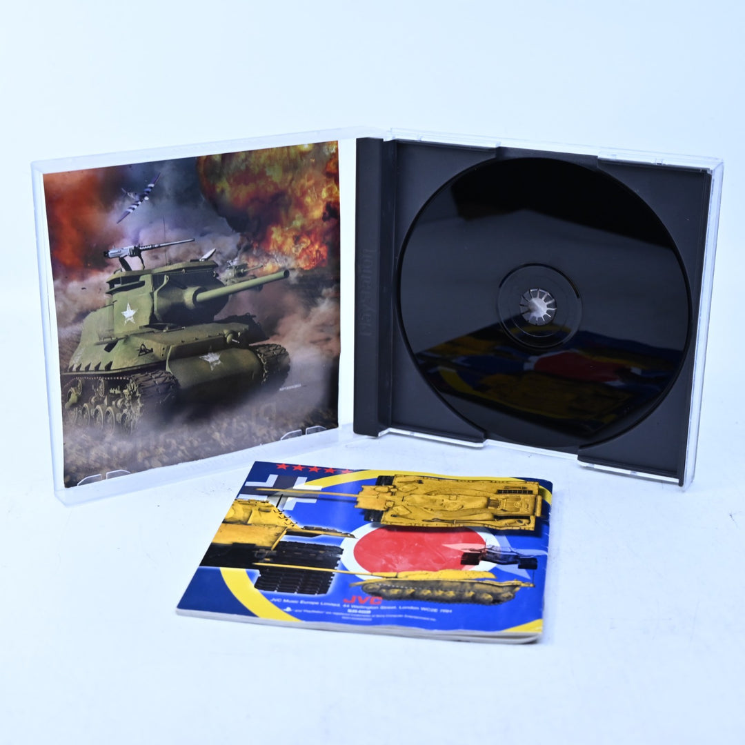 Panzer Front - Sony Playstation 1 / PS1 Game + Manual - PAL - MINT DISC!