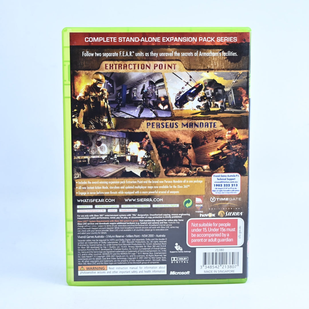 Fear Files - Xbox 360 Game + Manual - PAL - MINT DISC!