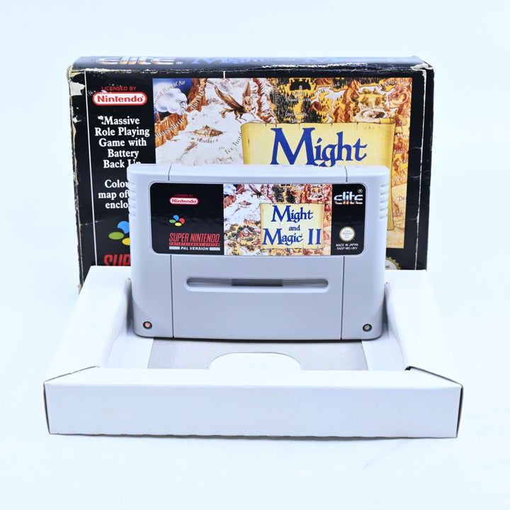 Might and Magic II - Super Nintendo / SNES Boxed Game - PAL - No Manual