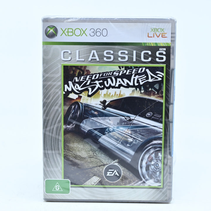 SEALED! Need for Speed Most Wanted - Xbox 360 Game + Manual - PAL
