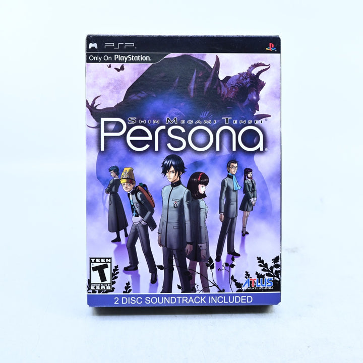 Shin Megami Tensei Persona - Collector's Edition - Sony PSP Game + Manual + CD