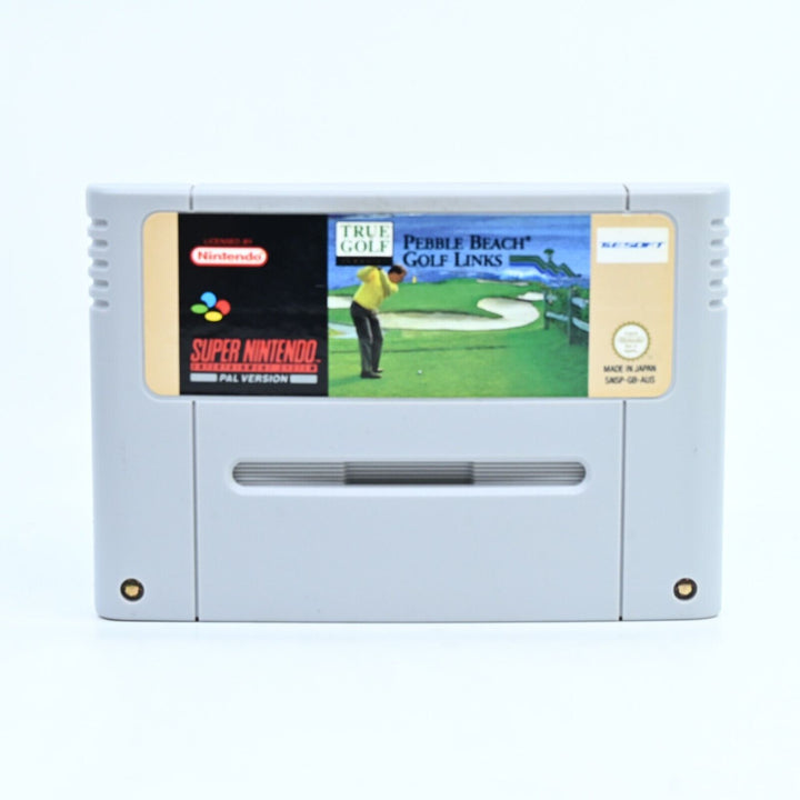 Pebble Beach Golf Links - Super Nintendo / SNES Game - PAL - FREE POST!