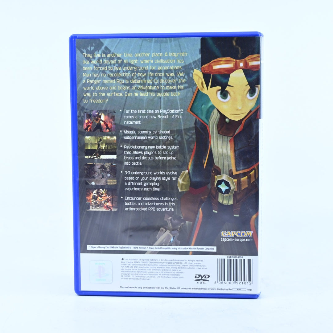 Breath of Fire: Dragon Quarter - Sony Playstation 2 / PS2 Game + Manual - PAL