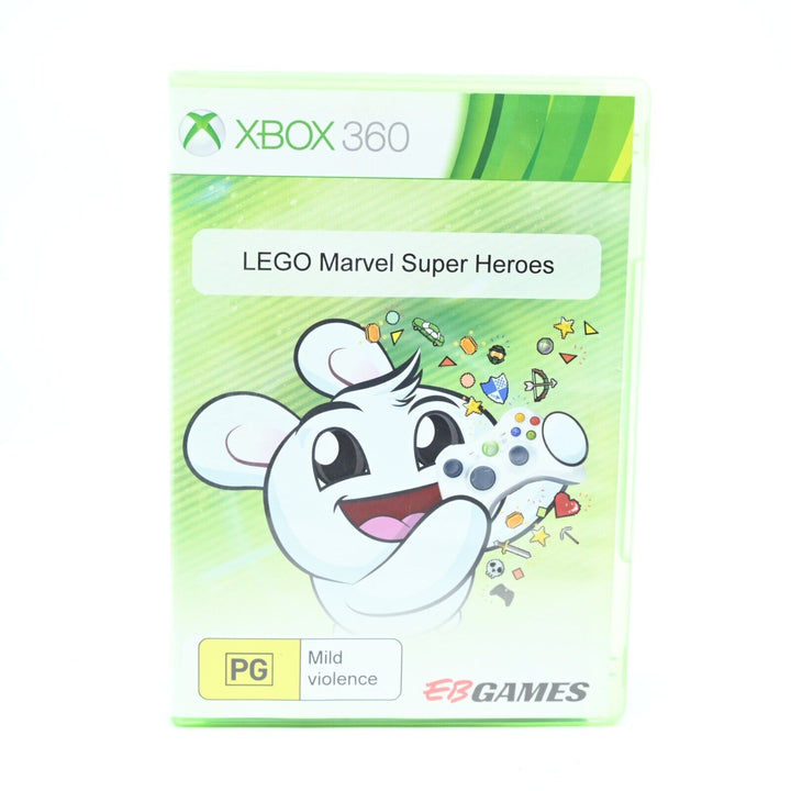 LEGO Marvel Super Heroes - Xbox 360 Game + Manual - PAL - MINT DISC!