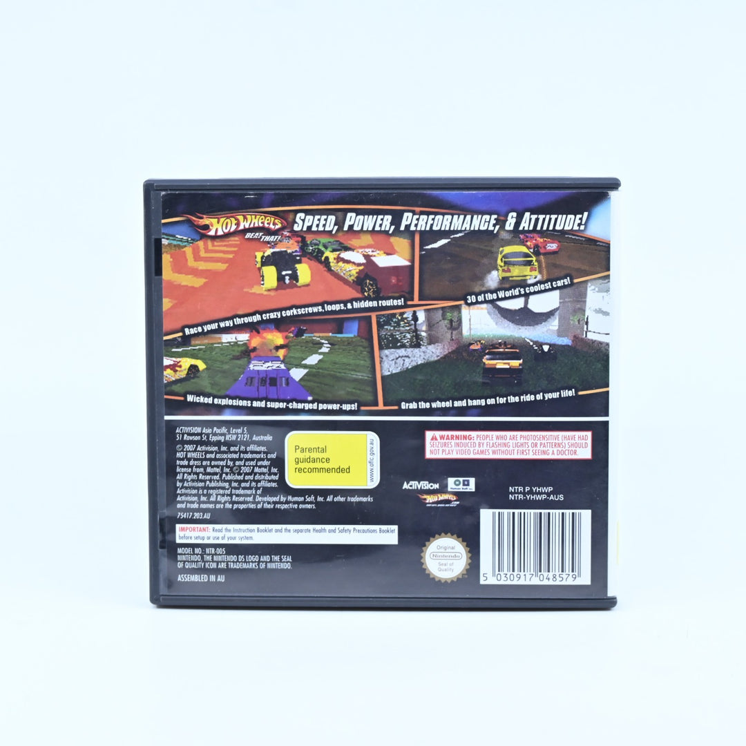 Hot Wheels: Beat That! - Nintendo DS Game - PAL + Manual - FREE POST!