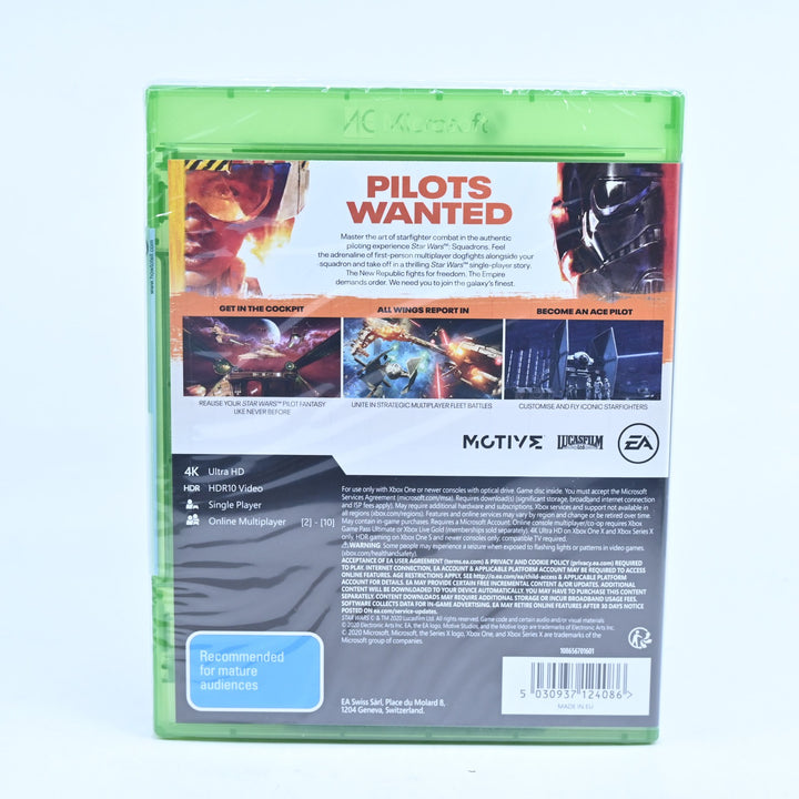 Star Wars Squadrons - SEALED! - Xbox One Game - PAL - FREE POST!