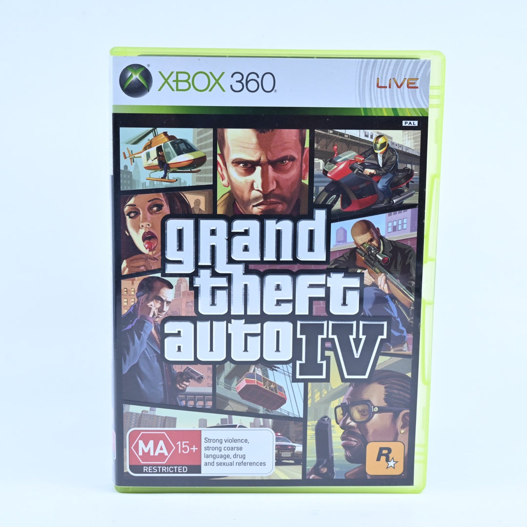 Grand Theft Auto IV: Special Edition - Xbox 360 Game + Manual