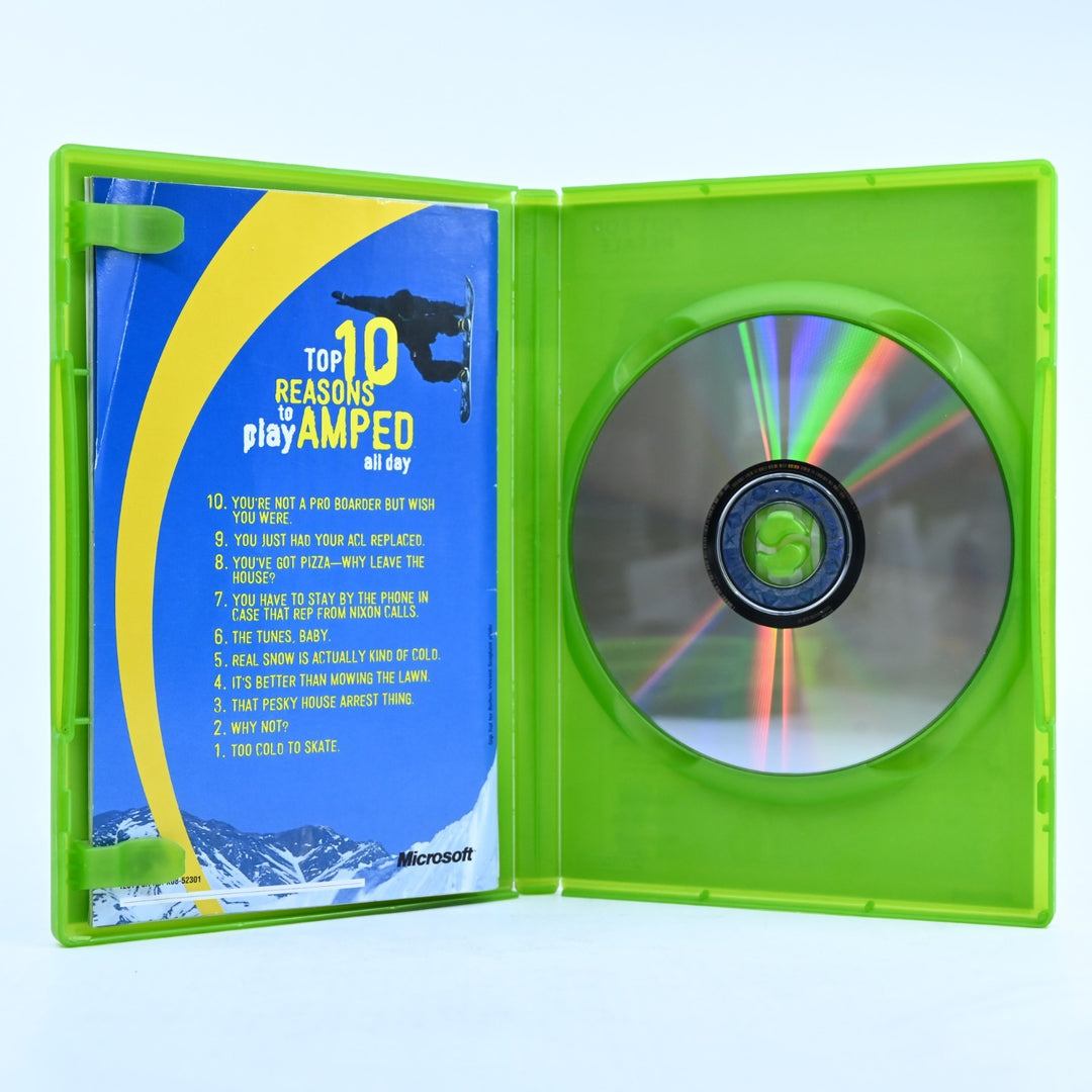 Amped - Original Xbox Game + Manual - PAL - MINT DISC!