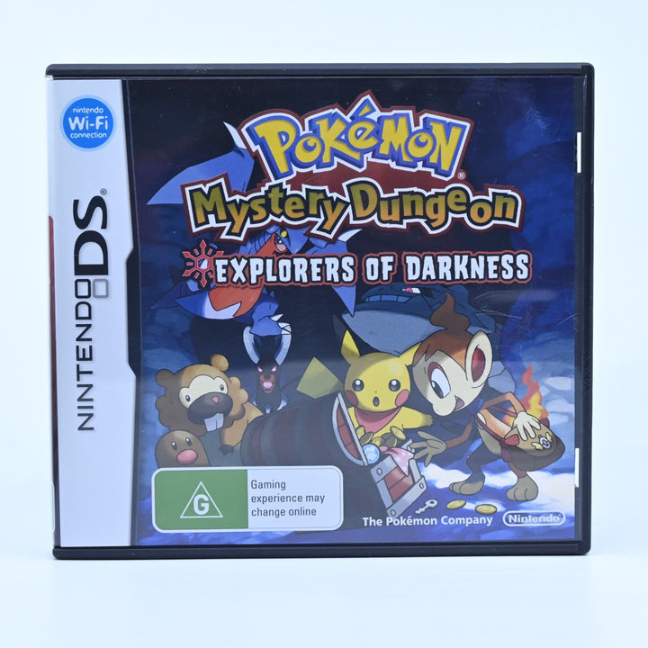 Pokemon Mystery Dungeon: Explorers of Darkness - Nintendo DS Game + Manual