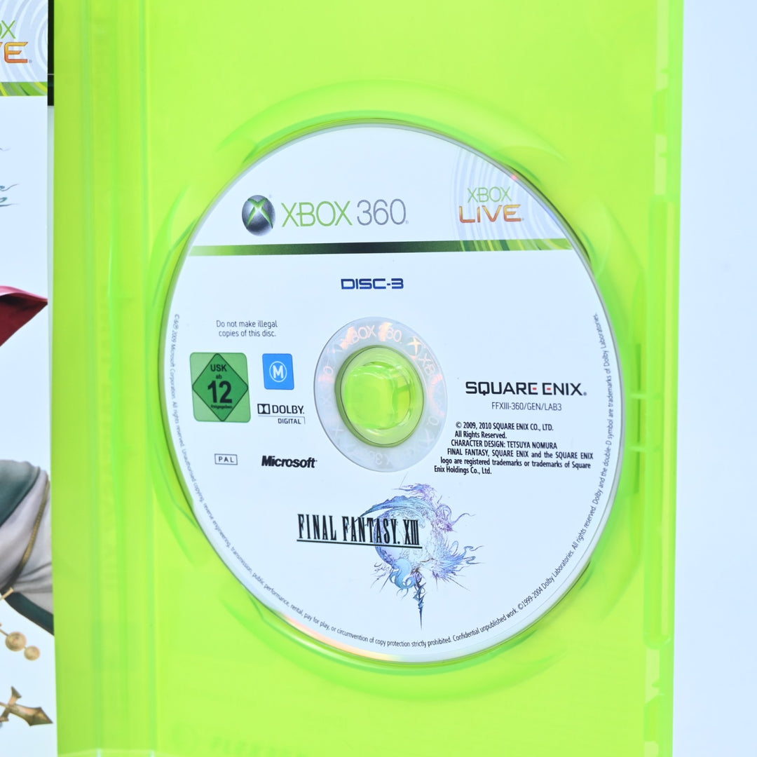 Final Fantasy XIII Limited Collector's Edition - Xbox 360 Game + Manual - PAL
