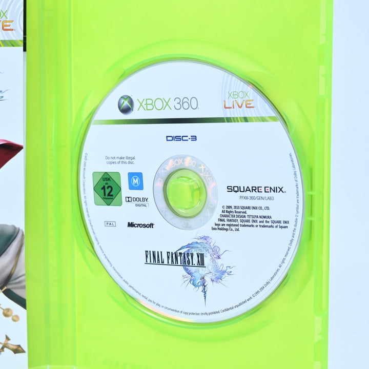 Final Fantasy XIII Limited Collector's Edition - Xbox 360 Game + Manual - PAL