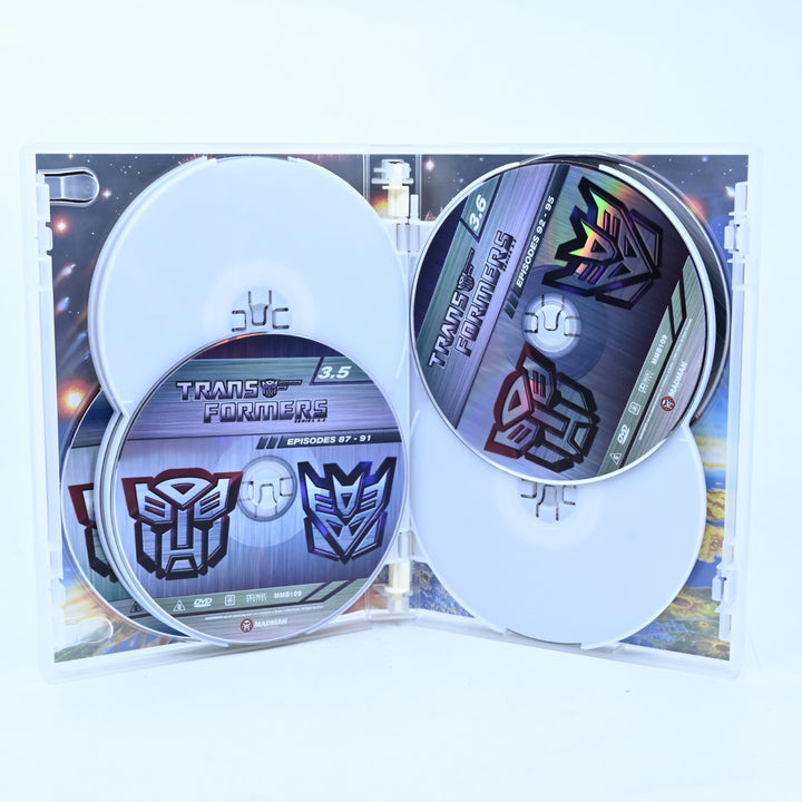 The Transformers - Complete Collection Tin - 17 Discs - Region 4 - DVD Box Set