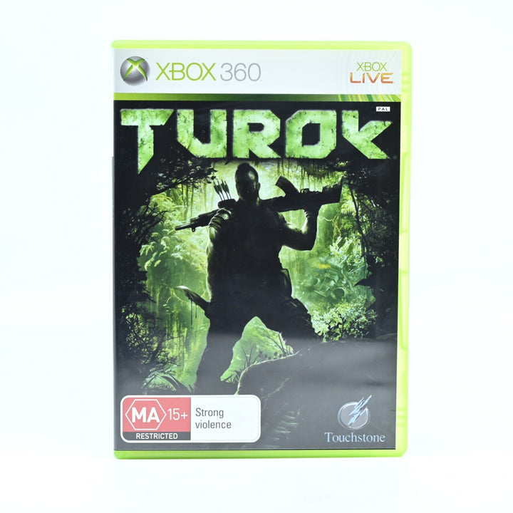 Turok - Xbox 360 Game + Manual - PAL - MINT DISC!