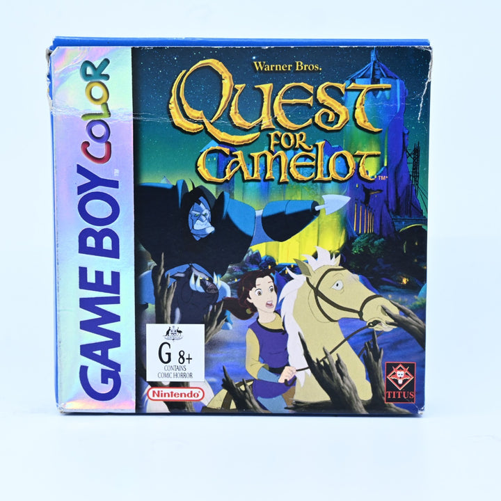 Quest for Camelot - Nintendo Gameboy Color Boxed Game - No Manual