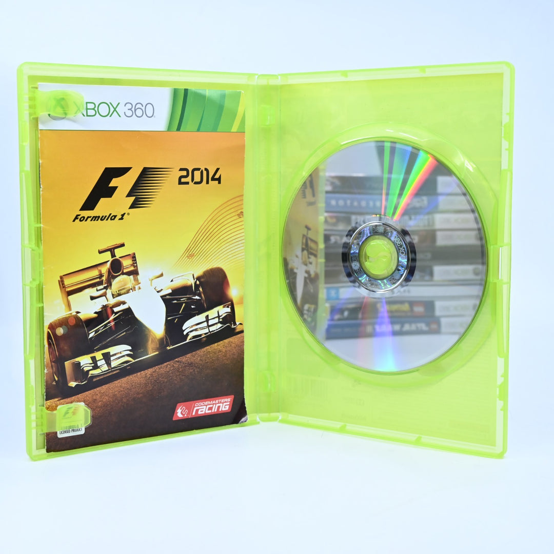 F1 Formula 1 One 2014 - Xbox 360 Game + Manual - PAL - MINT DISC!