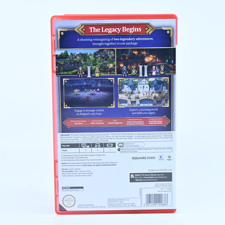 Dragon Quest I & 2 HD-2D Remake - Nintendo Switch 2 Game - FREE POST!