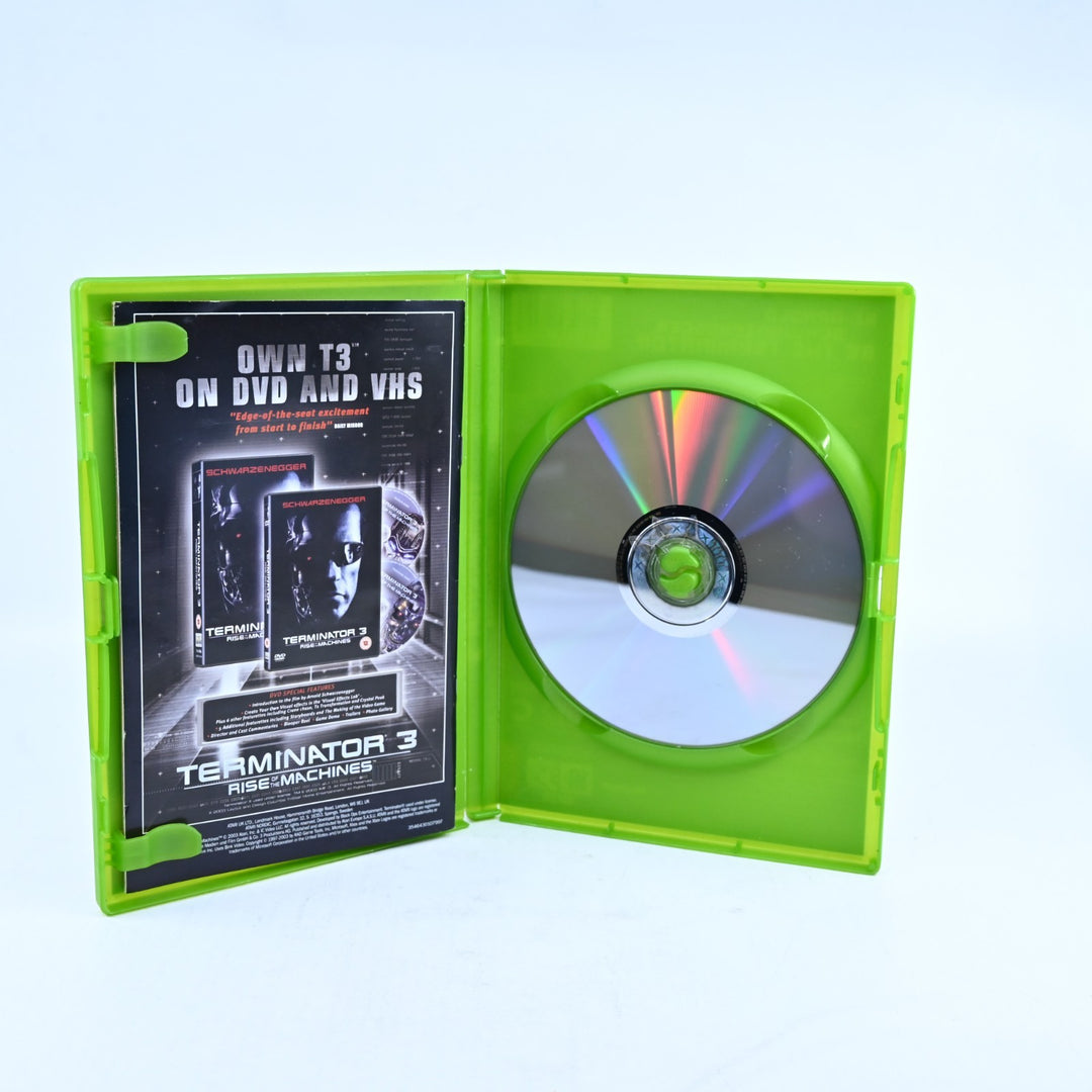 Terminator 3: Rise Of The Machines - Original Xbox Game + Manual - PAL