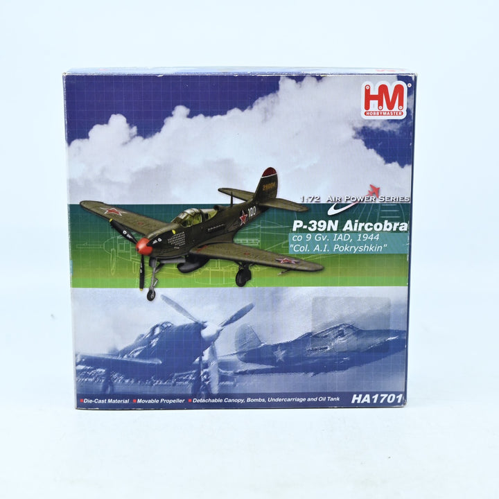 Hobby Master 1:72 P-39N Aircobra co 9 Gv. IAD 1944 HA1701 - Die Cast Plane