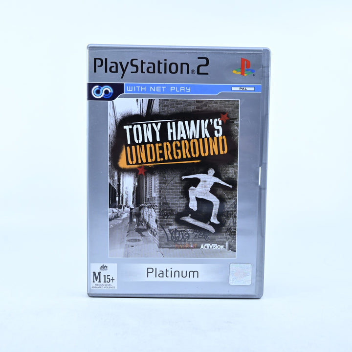 Tony Hawk's Underground - Sony Playstation 2 / PS2 Game + Manual - PAL