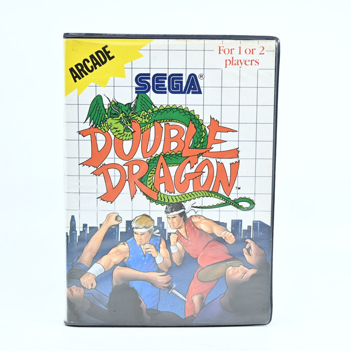Double Dragon - Sega Master System Game + Manual - PAL - FREE POST!