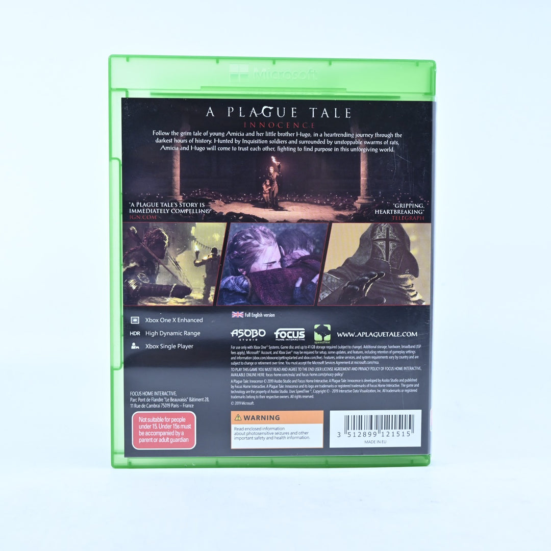 A Plague Tale: Innocence - Xbox One Game - PAL - FREE POST!