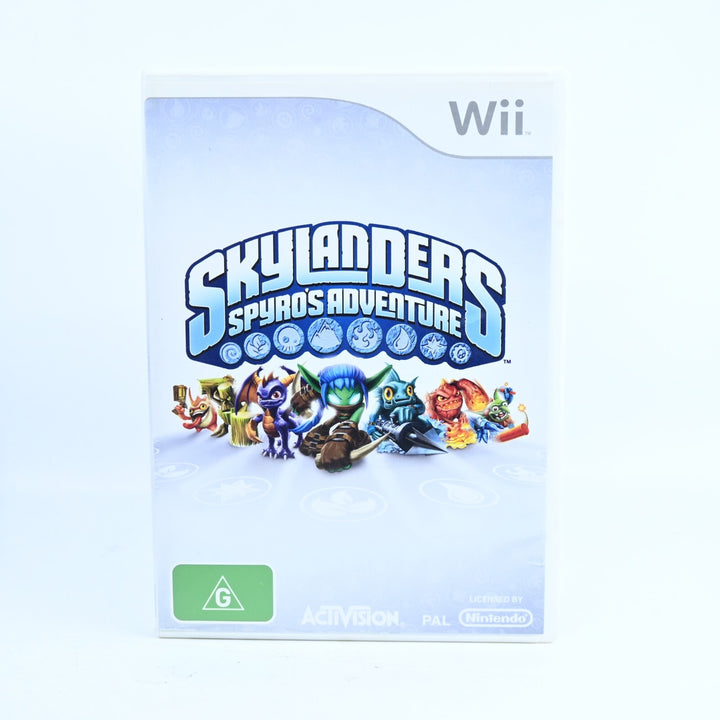 Skylanders: Spyro's Adventure - Nintendo Wii Game + Manual - PAL - MINT DISC!