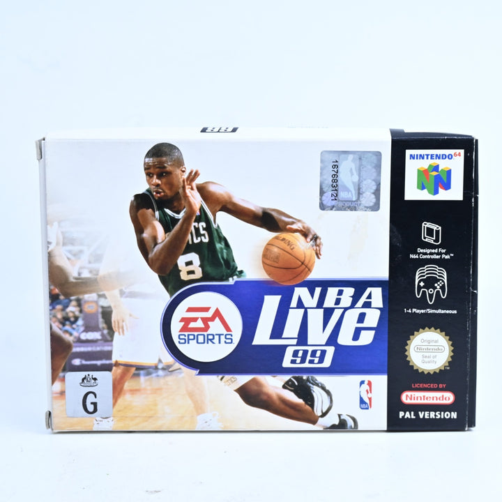 NBA Live 99 - N64 / Nintendo 64 Boxed Game - PAL - FREE POST!