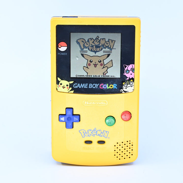 Pokemon Limited Pikachu Edition Console - Nintendo Gameboy Color Console - PAL
