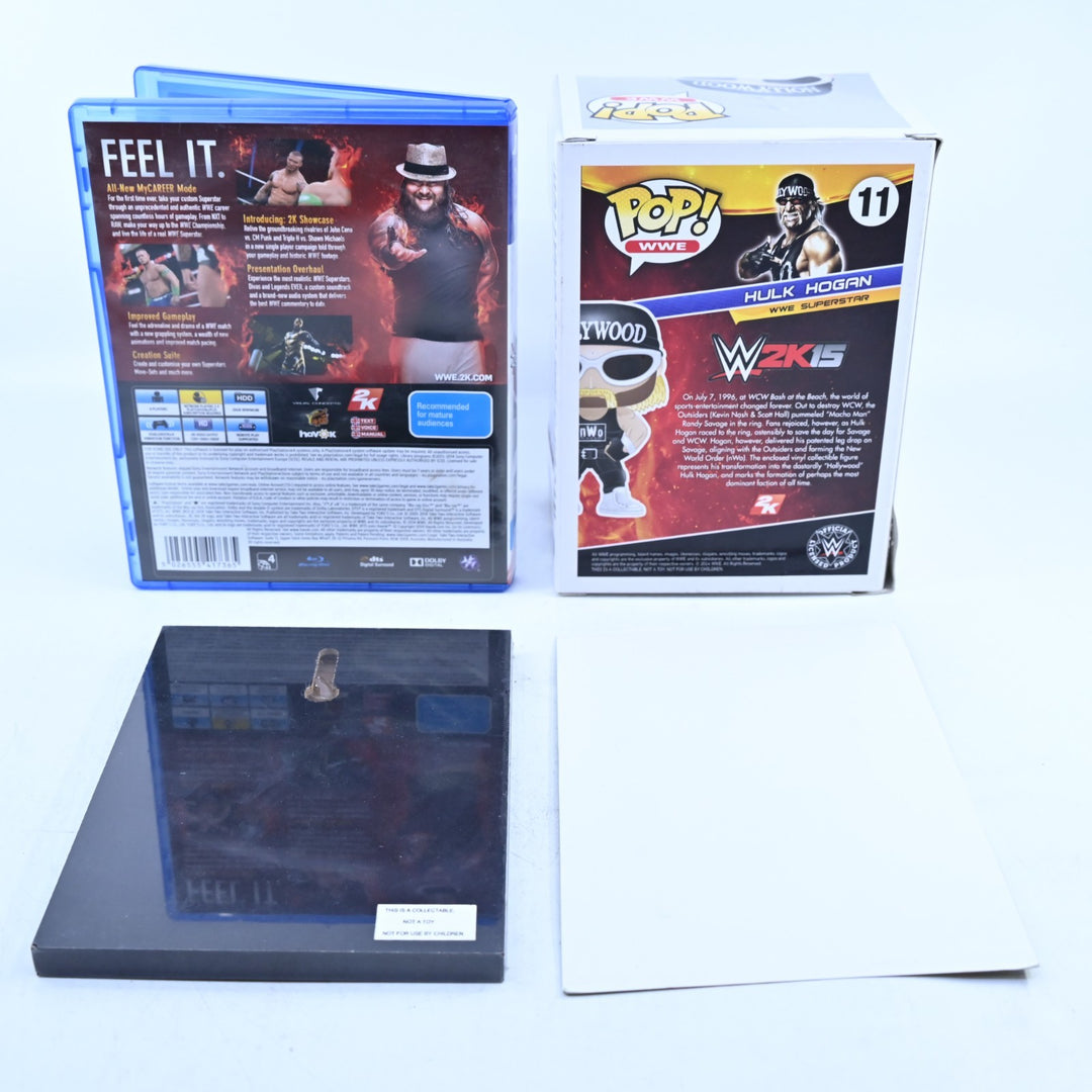 WWE 2K15 Hulkamania Edition - Sony Playstation 4 / PS4 Game - MINT DISC!