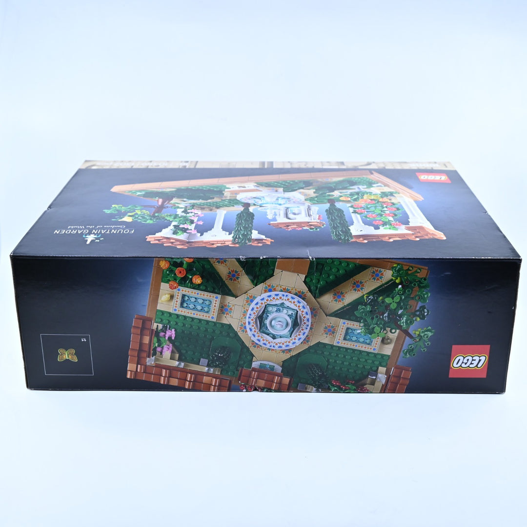 SEALED! LEGO 10359 Icons - Gardens of the World: Fountain Garden - Toy