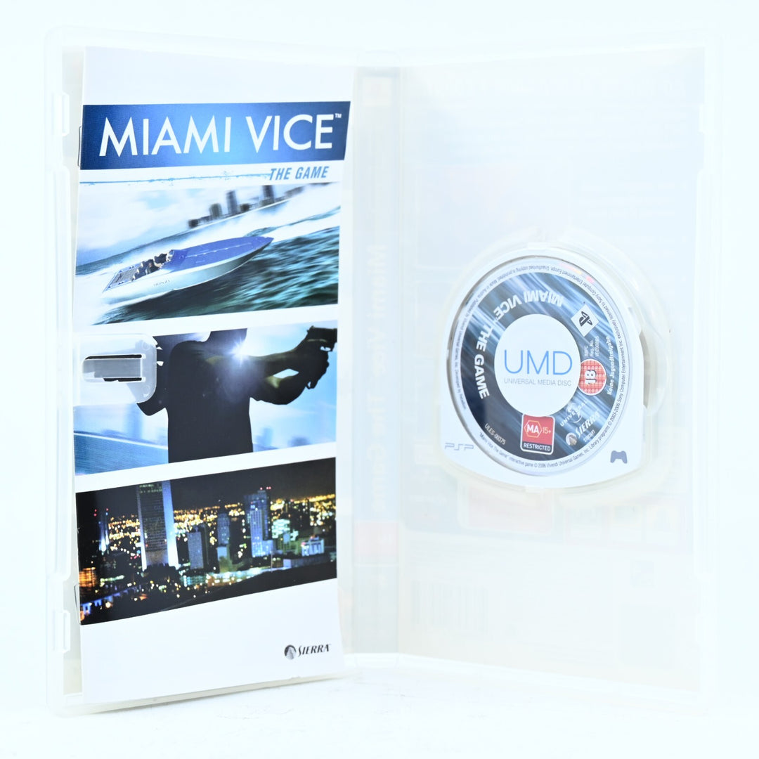 Miami Vice: The Game - Sony PSP Game + Manual - FREE POST!