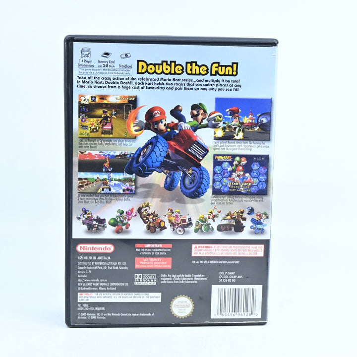 Mario Kart: Double Dash - Nintendo Gamecube Game + Manual - PAL - FREE POST!