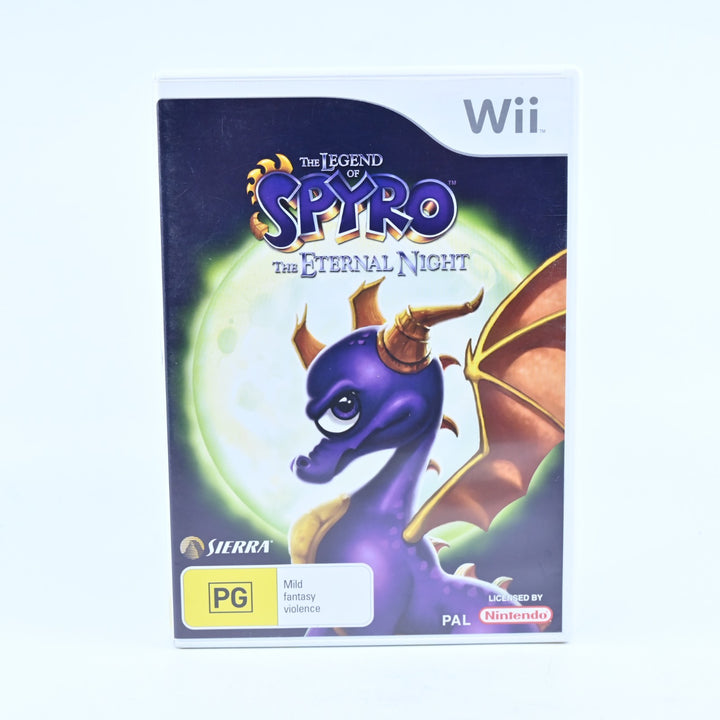 The Legend of Spyro: The Eternal Night - Nintendo Wii Game + Manual - PAL