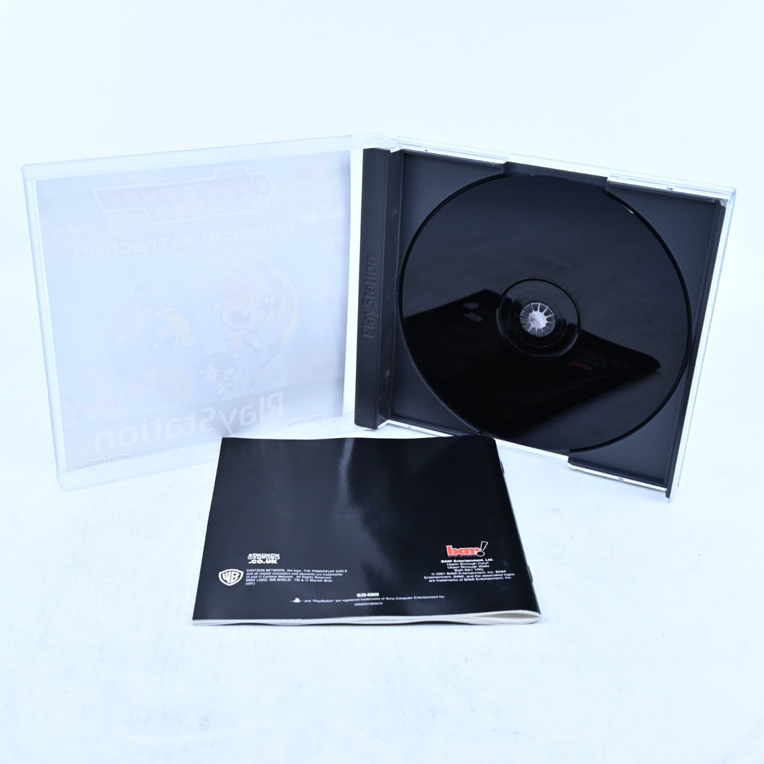 The Powerpuff Girls: Chemical X-traction - Playstation 1 / PS1 Game + Manual