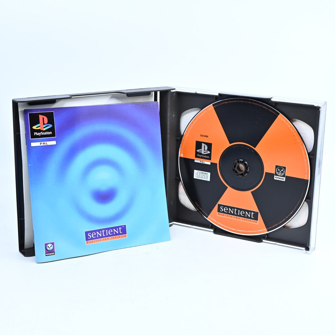 Sentient - Sony Playstation 1 / PS1 Game + Manual - PAL - MINT DISC!