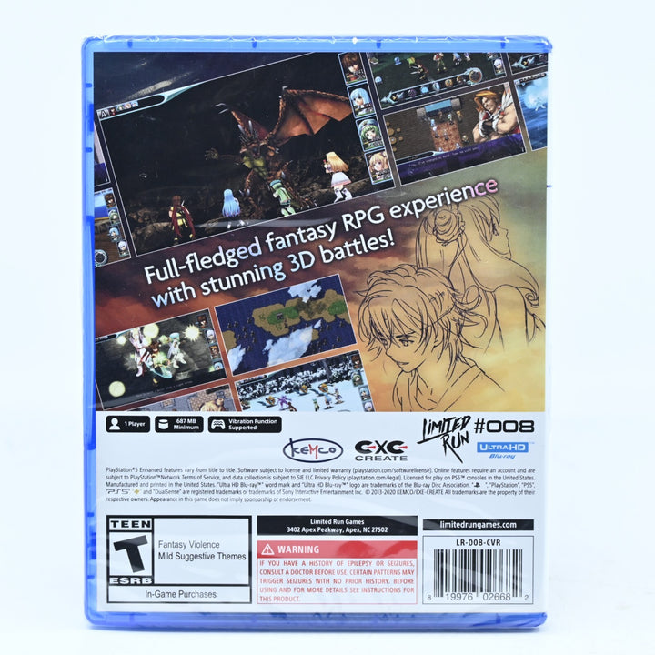 SEALED! Alphadia Genesis - LR-P292 - Sony Playstation 5 / PS5 Game - FREE POST!