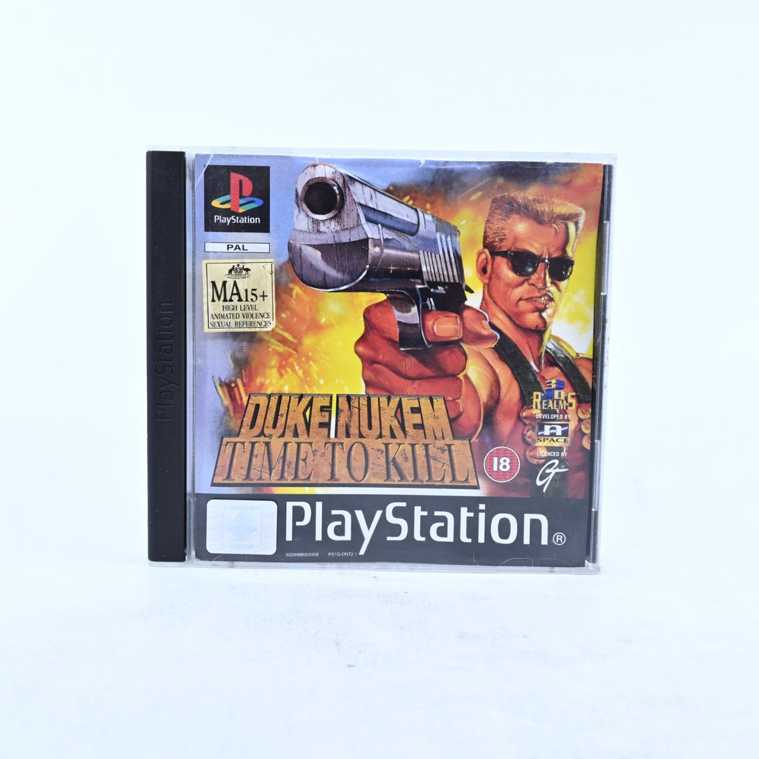 Duke Nukem: Time to Kill - Sony Playstation 1 / PS1 Game - No Manual - PAL