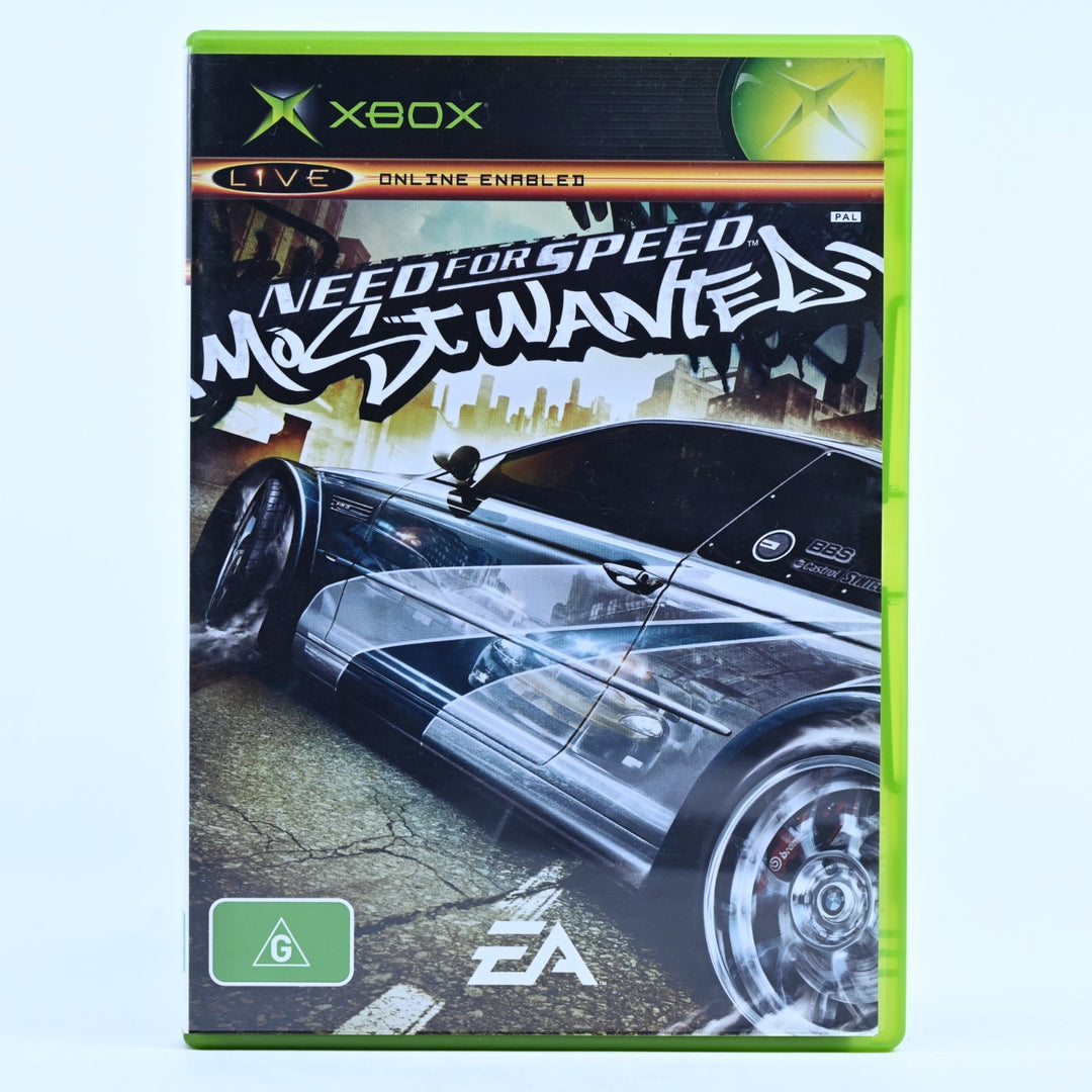Need for Speed Most Wanted - Original Xbox Game + Manual - PAL - MINT DISC!