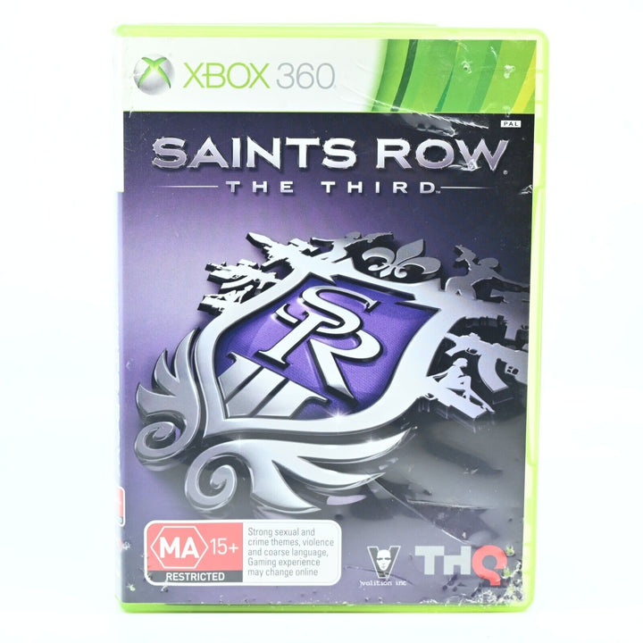 Saints Row: The Third - Xbox 360 Game + Manual - PAL - FREE POST!