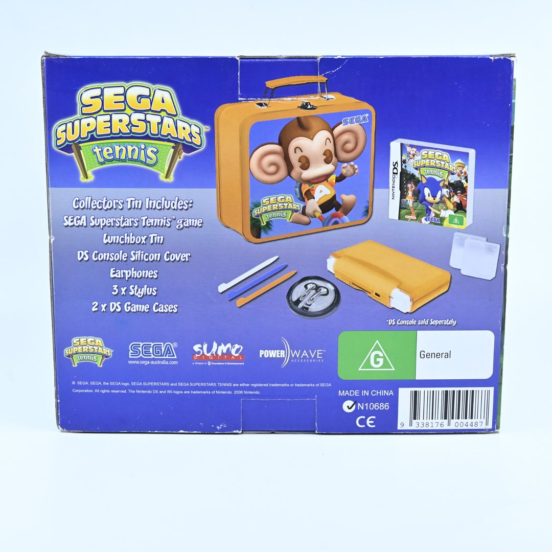Sega Superstars Tennis Collectors Tin - Nintendo DS Accessory / Nintendo DS Game