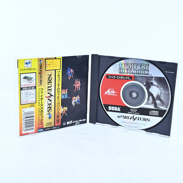 Fighters Megamix - Sega Saturn Game + Manual - NTSC-J - MINT DISC!