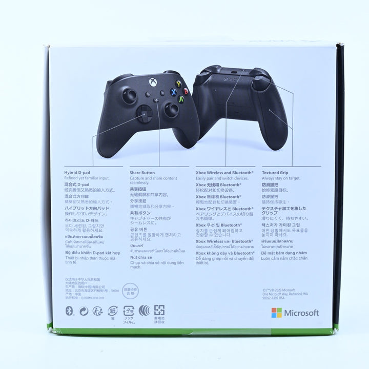 Carbon Black Boxed Xbox Series Controller - Xbox Series X Accessory - SEALED!