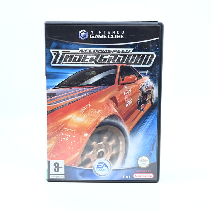 Need for Speed: Underground - Nintendo Gamecube Game + Manual - PAL - MINT DISC!