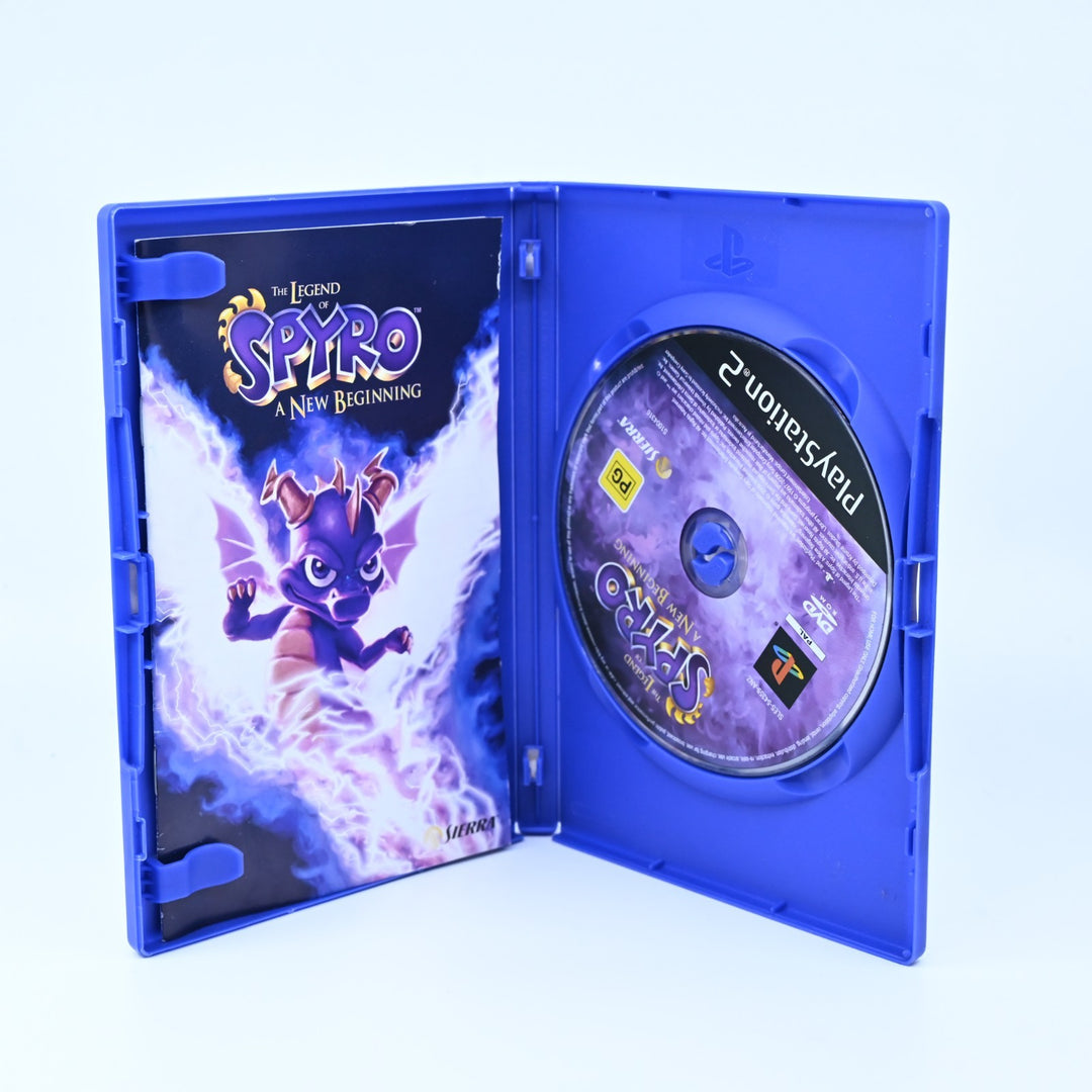 The Legend of Spyro: A New Beginning - Sony Playstation 2 / PS2 Game + Manual