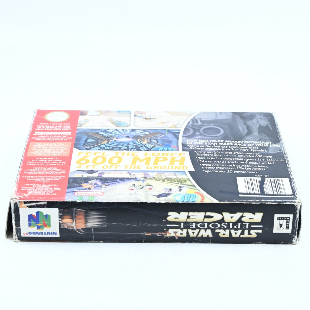 Star Wars Episode 1 Racer - N64 / Nintendo 64 Boxed Game - PAL - FREE POST!