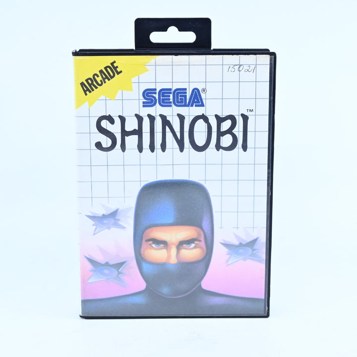 Shinobi - Sega Master System Game + Manual - PAL - FREE POST!